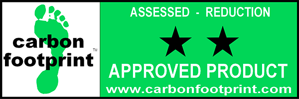 Carbon footprint approved product